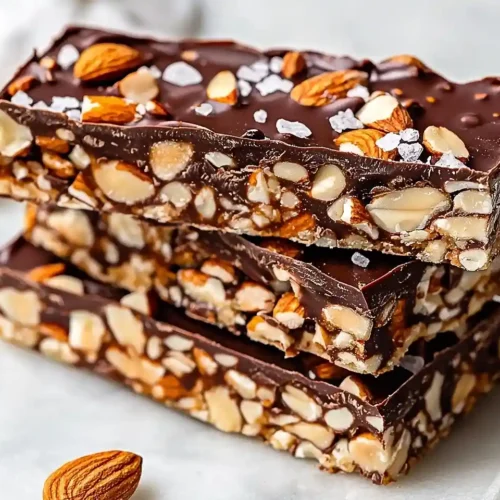 Dark Chocolate Sea Salt Nut Bars