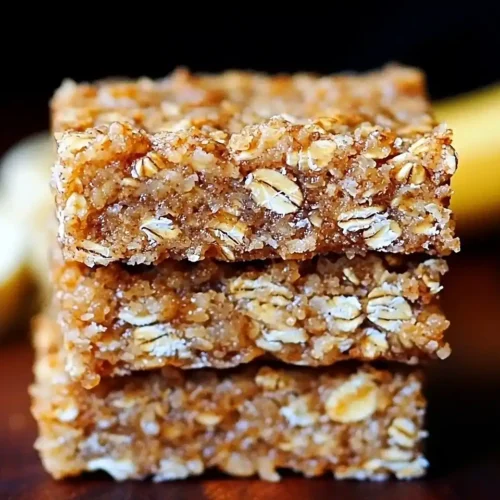 Energizing Banana Oatmeal Bars 2 Energizing Banana Oatmeal Bars