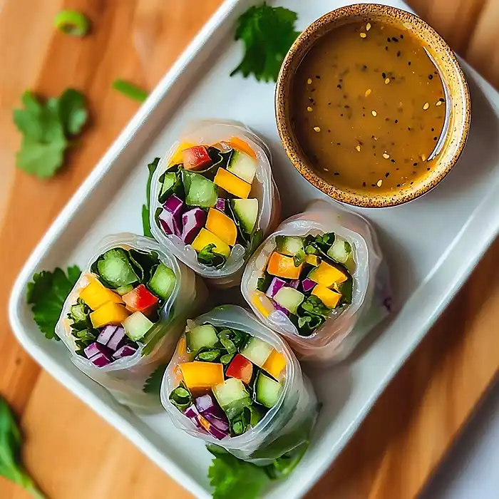 Fresh Vegan Spring Roll