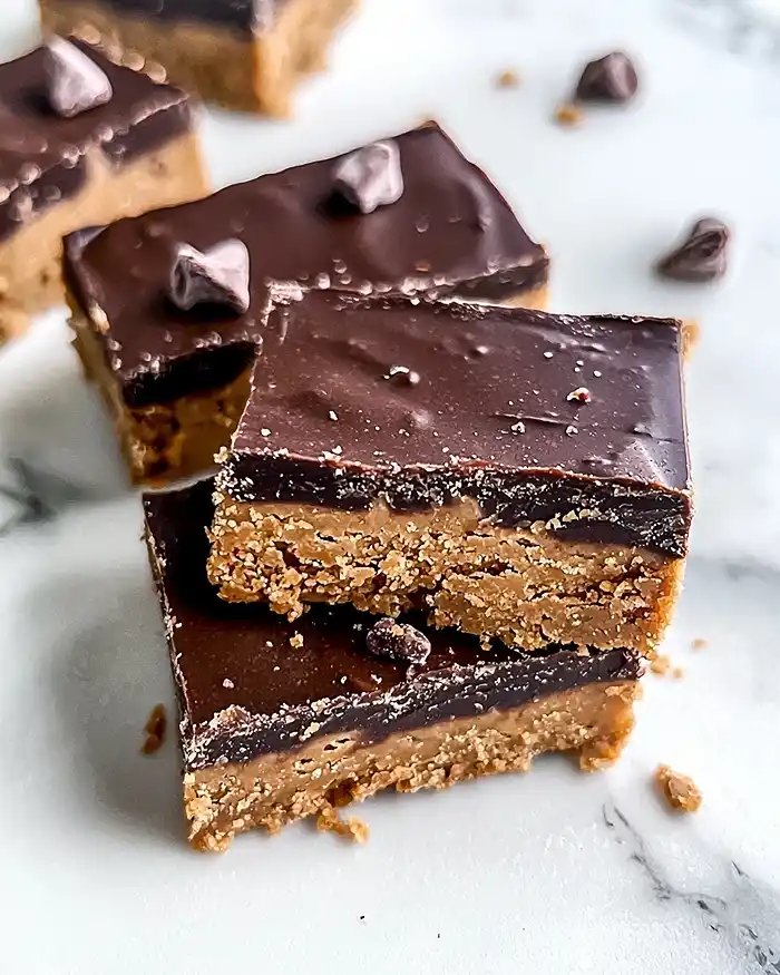 Gluten Free No Bake Cookie Dough Bars