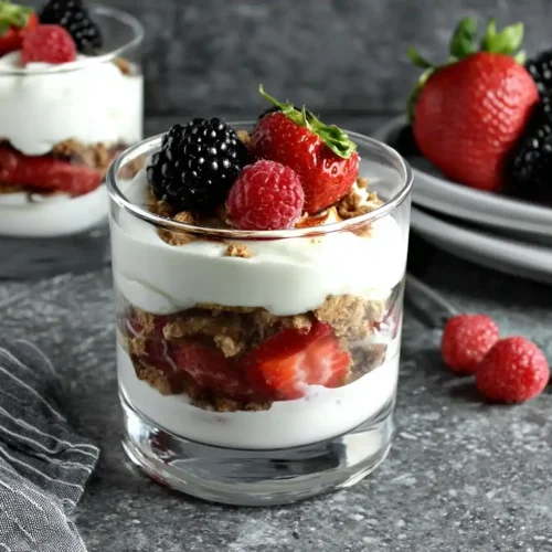 Greek Yogurt Berry Parfait