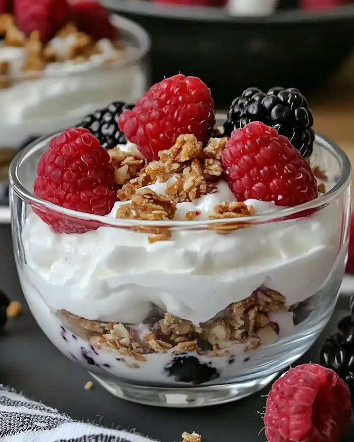 Greek Yogurt Berry Parfait Recipe