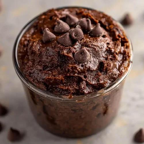 Healthy Edible Brownie Batter