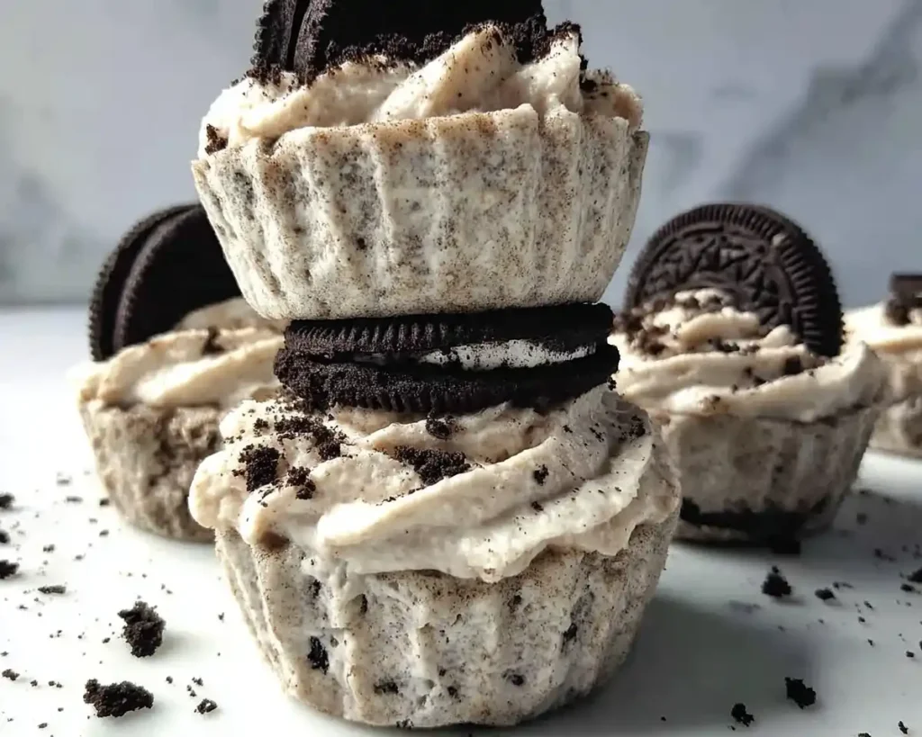 Healthy No-Bake Oreo Cheesecake Bites
