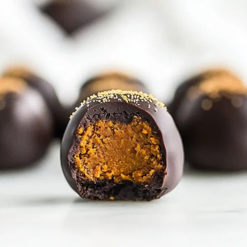 Healthy Pumpkin Truffles
