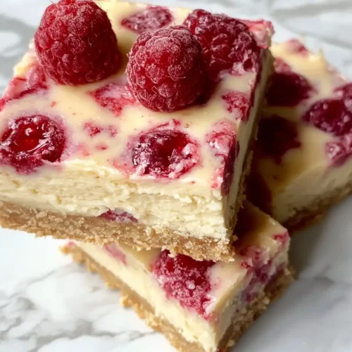 Healthy Raspberry Cheesecake Bars