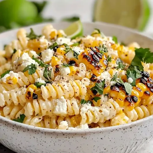 Healthy Street Corn Pasta Salad