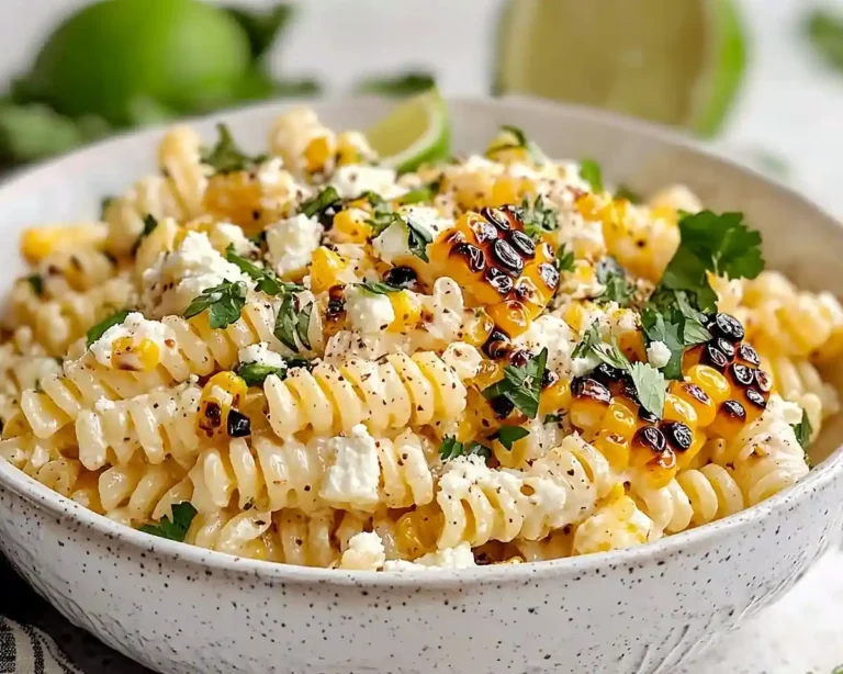 Healthy Street Corn Pasta Salad