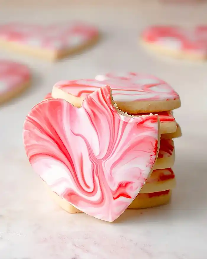 Heart Shaped Cookies for valentine