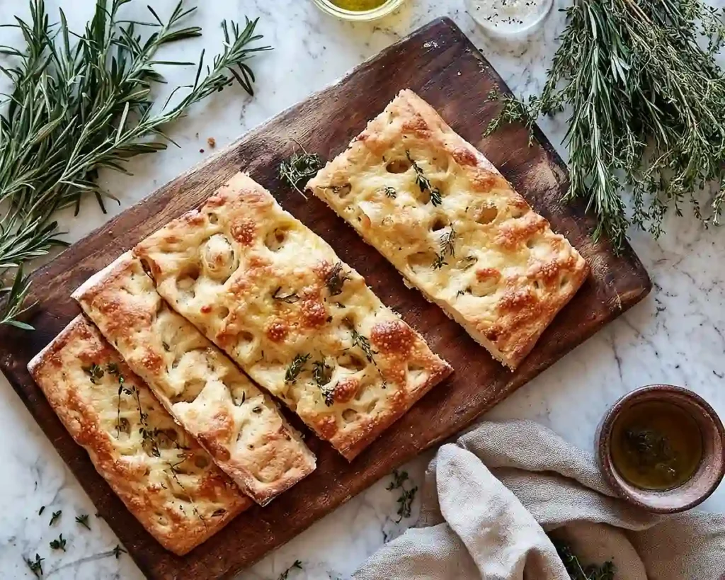 Homemade Sourdough Discard Focaccia