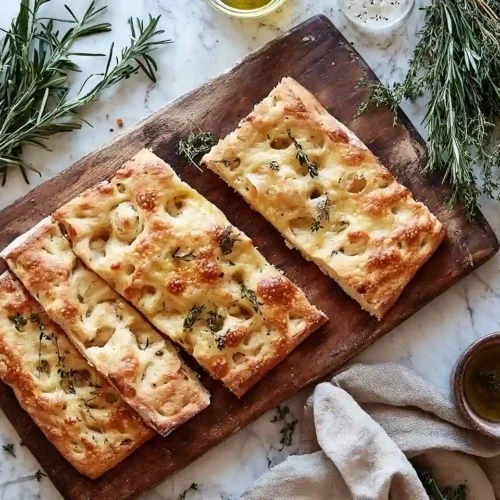 Homemade Sourdough Discard Focaccia