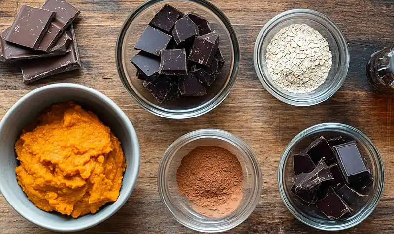 Ingredients for Healthy Pumpkin Truffles