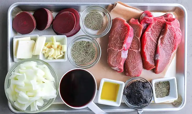Ingredients for Homemade Mock Steak