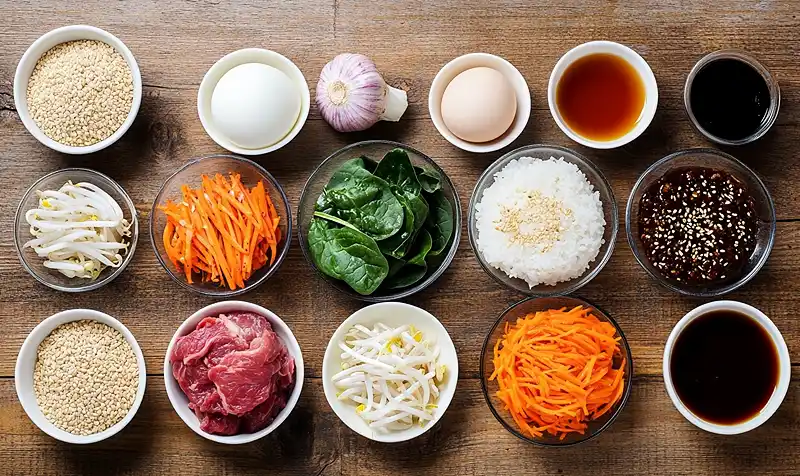 Ultimate Bibimbap Recipe 3 Ingredients for bibimbap recipe