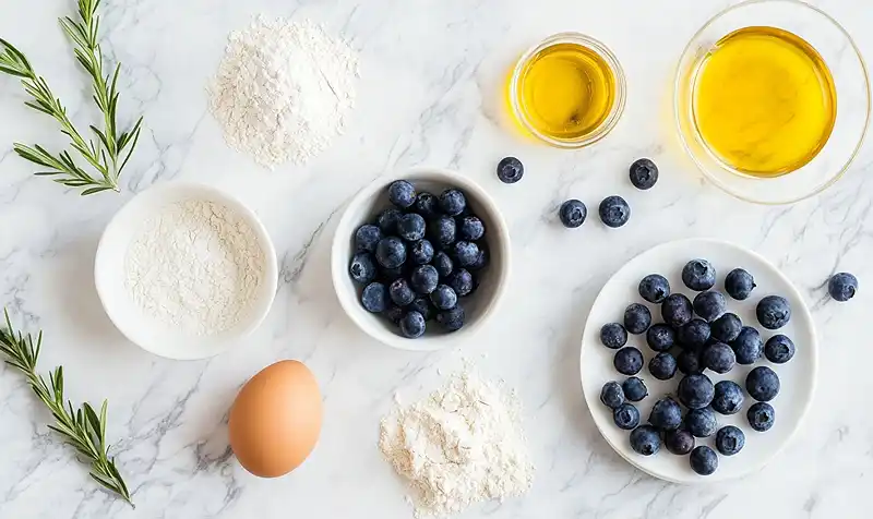 Ingredients for protein-packed breakfast