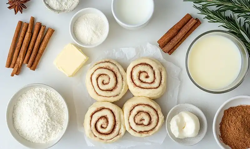 Ingredients to make Recipes With Sour Dough Starter