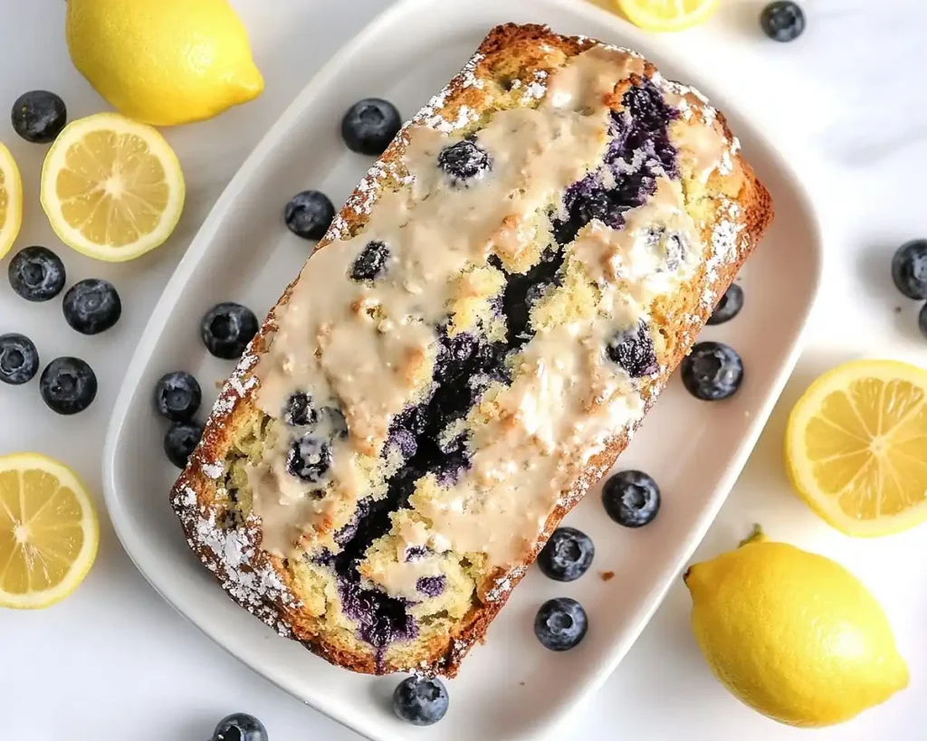 Lemon Blueberry Sourdough Discard Recipe