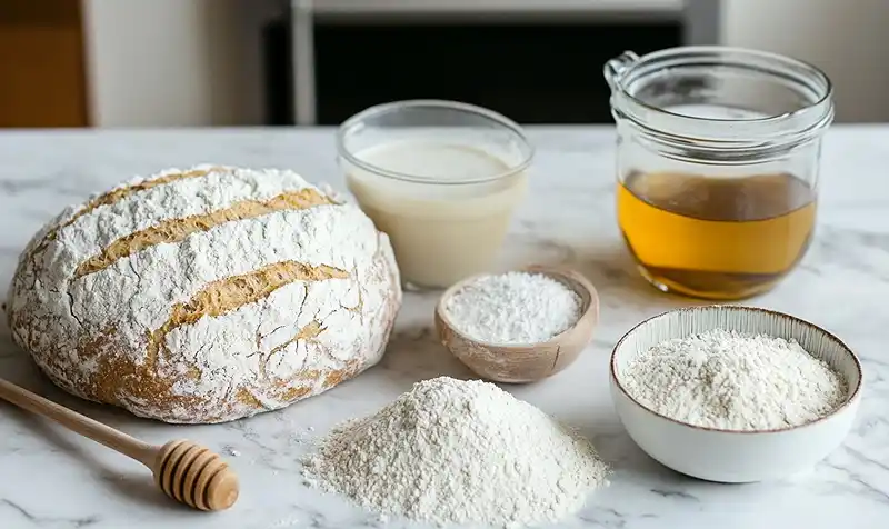 Quick Sourdough Discard French Bread 3 Main ingredients for Easy Sourdough Bread Recipe