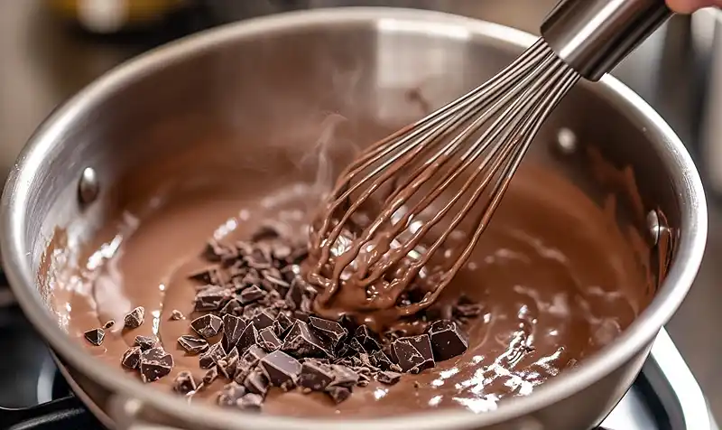 Homemade 5-Ingredient Hot Chocolate 4 Making Hot Cocoa Recipe