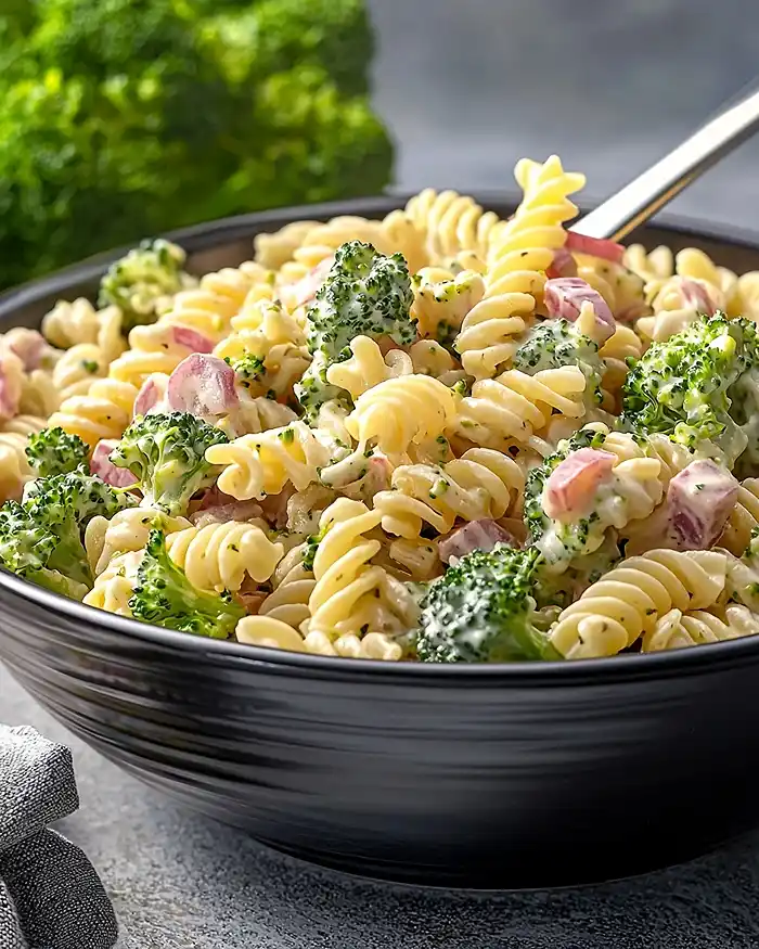 Fresh Broccoli Pasta Salad 5 Meal For A Crowd Make Ahead
