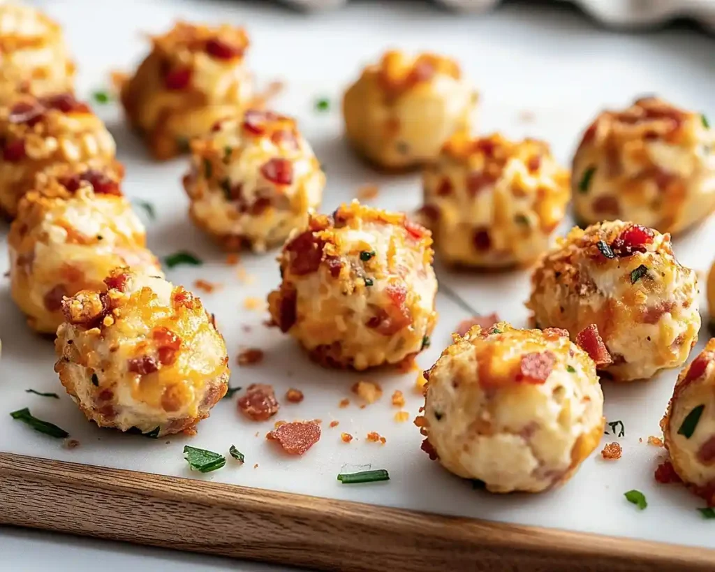Mini Bacon Ranch Cheeseballs