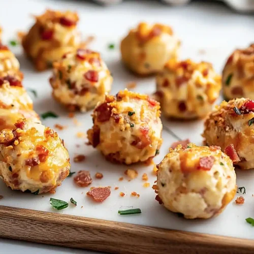 Mini Bacon Ranch Cheeseballs 2 Mini Bacon Ranch Cheeseballs