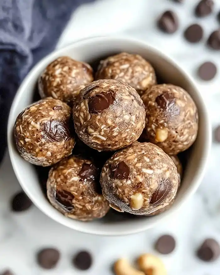 No-Bake Chocolate Peanut Butter Protein Balls 5 No-Bake Chocolate Peanut Butter Protein Balls Recipe