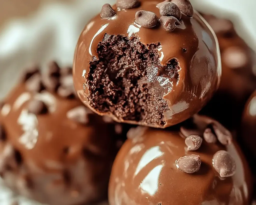 No-Bake Cottage Cheese Brownie Batter Protein Bites