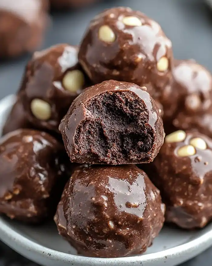 No-Bake Cottage Cheese Brownie Batter Protein Bites Recipe