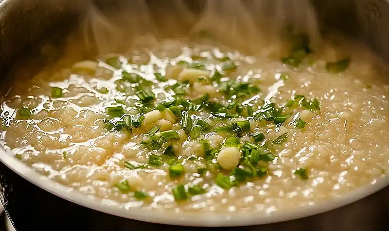 Cooking Basic Congee Recipe