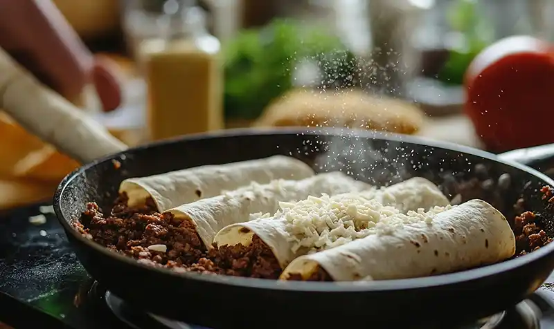 Cheesy Beef Taquitos 4 Preparing Cheesy Beef Taquitos