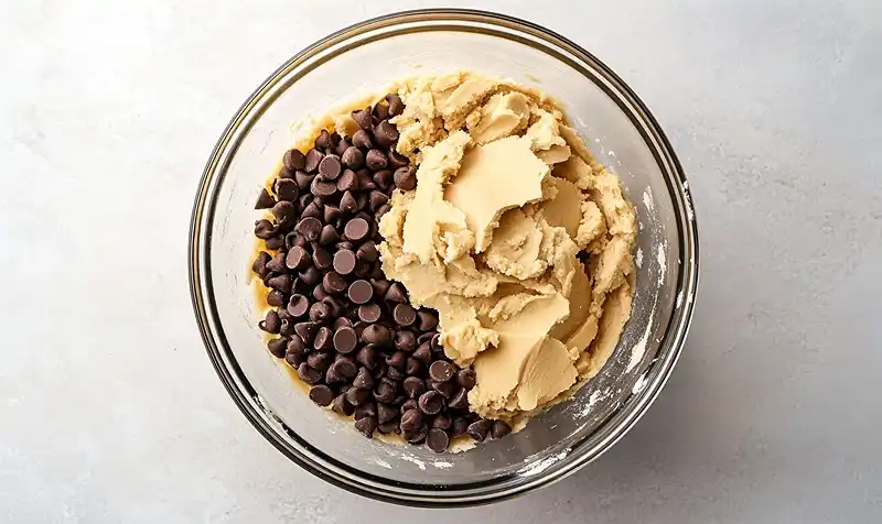Preparing Cookies From Sourdough Discard