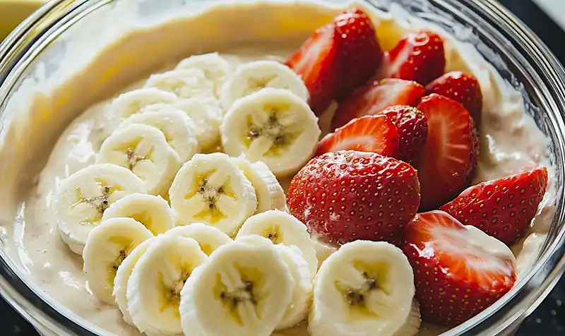 Strawberry Banana Pudding Dream 4 Preparing Strawberry Banana Pudding Dream