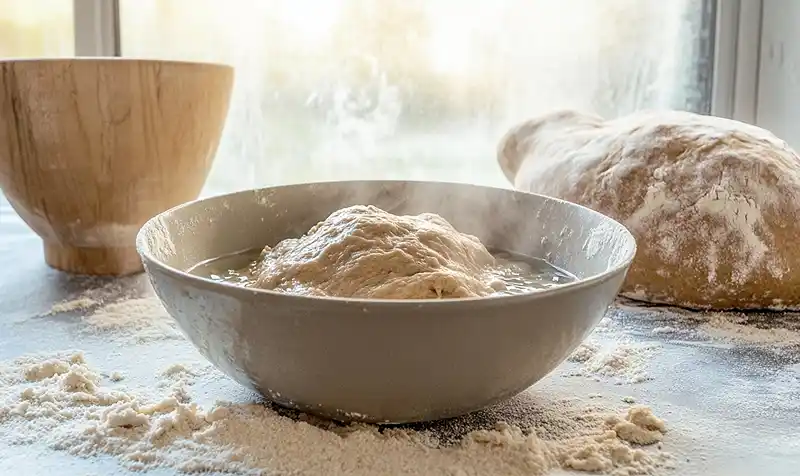 Quick Sourdough Discard French Bread 4 Preparing the Sourdough Bread Starter