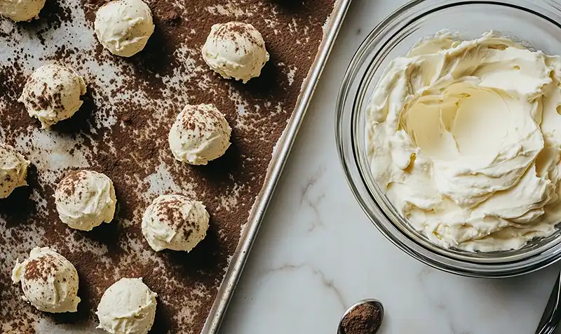 Sweet Tiramisu Cookies 4 Preparing the Sweet Tiramisu Cookies
