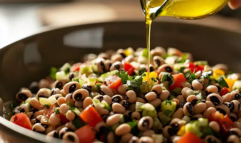 Texas Caviar 4 Preparing the texas caviar