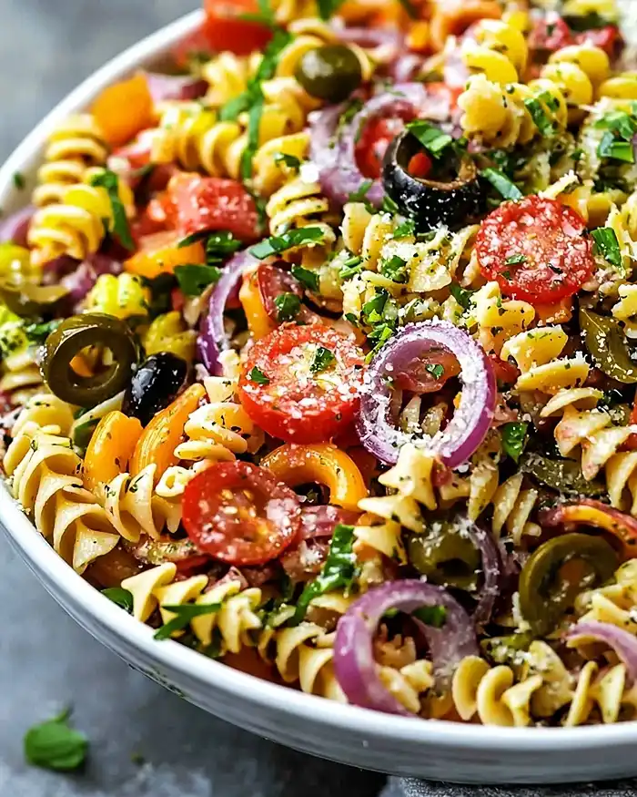 Quick Italian Pasta Salad 5 Quick Italian Pasta Salad Recipe