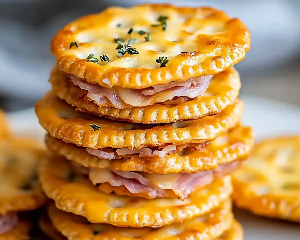 Ritz Cracker Party Sandwiches