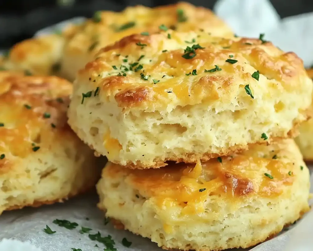 Sourdough Discard Cheddar Biscuit