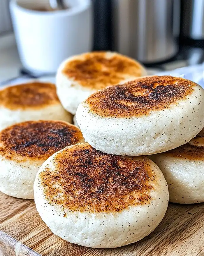 Sourdough Discard English Muffins 4 Sourdough Discard English Muffins