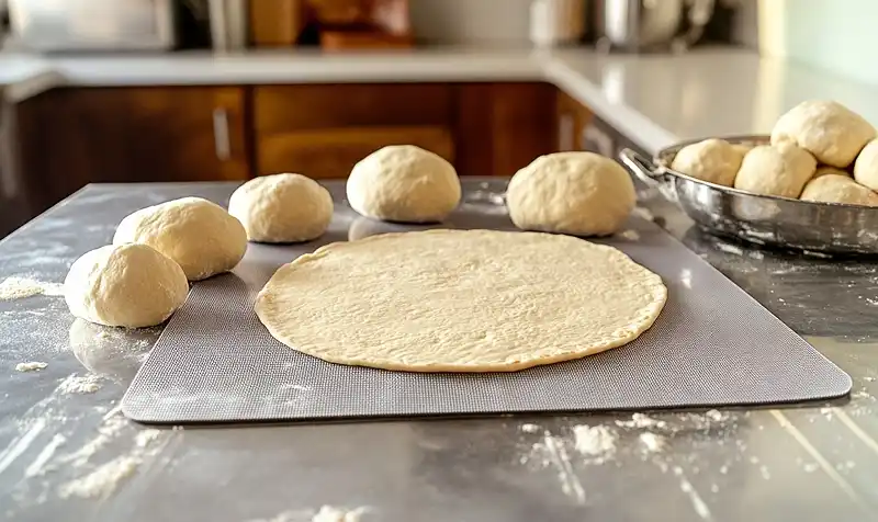 Sourdough Discard Tortillas Preparation