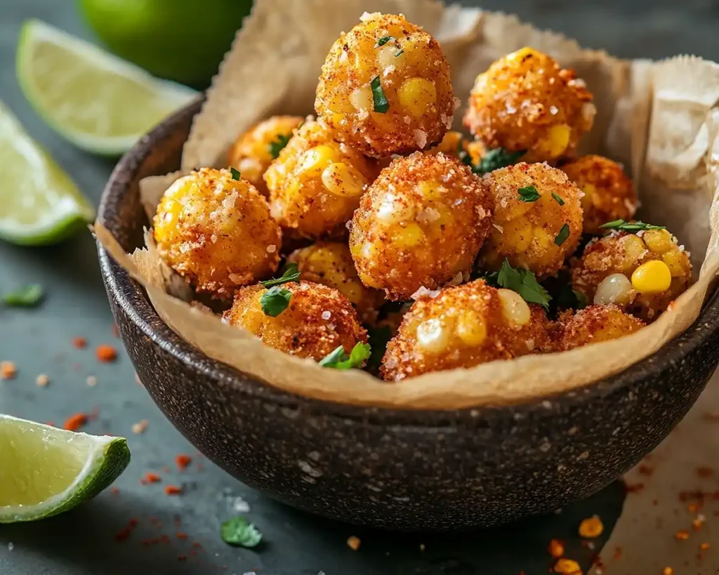 Spicy Mexican Corn Bites recipe