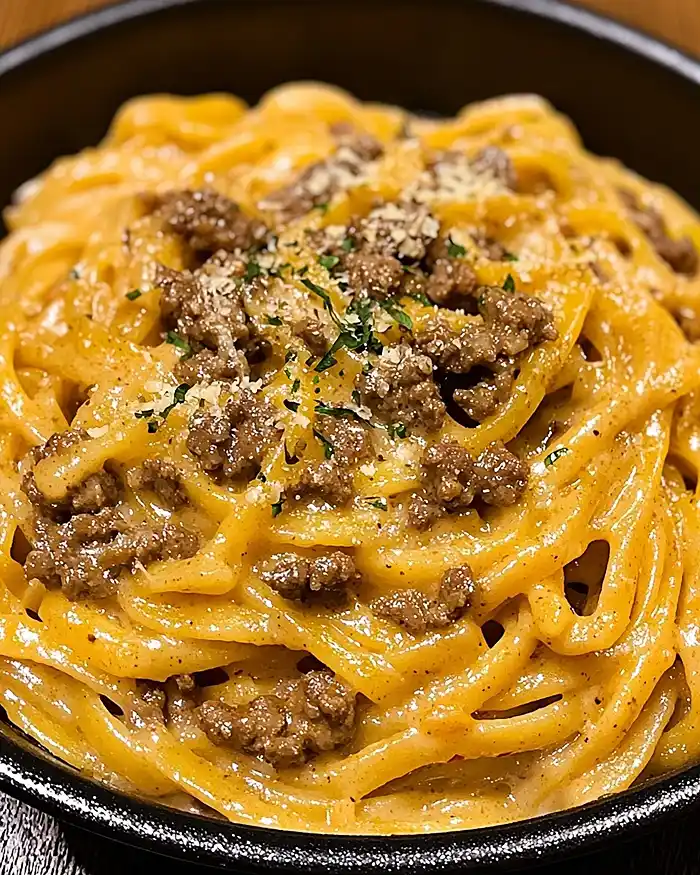 One-Pot Beef Pasta with Garlic Butter 5 Spicy One-Pot Beef Pasta with Garlic Butter