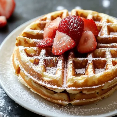 belgian waffle recipe