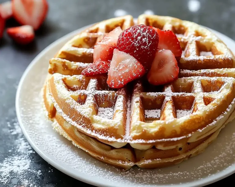belgian waffle recipe
