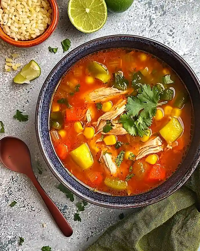 caldo de pollo
