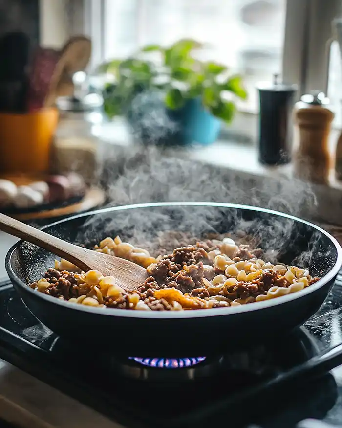 cooking Beef and Noodlescooking Beef and Noodles