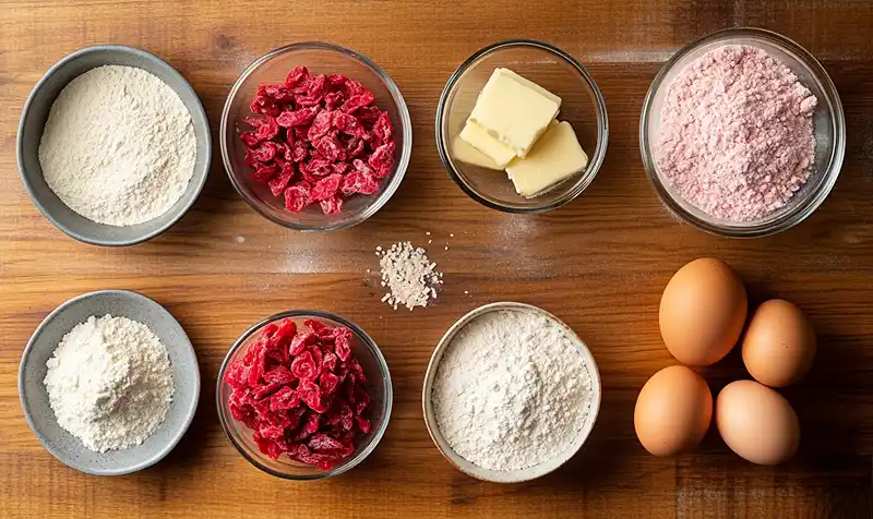 Strawberry Crunch Cookies 3 ingredients for Strawberry Crunch Cookies