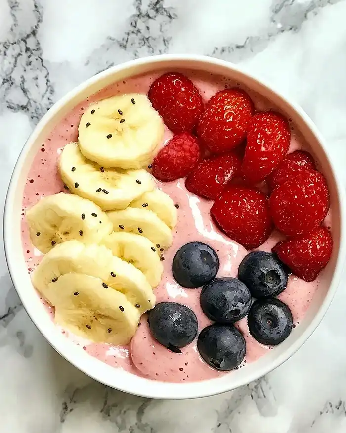 5-Minute Fruit Smoothie Bowl