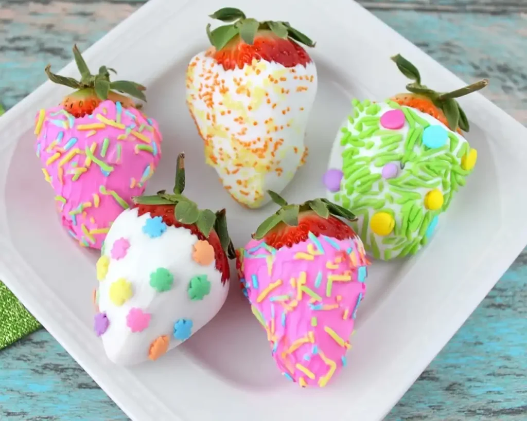 Adorable Easter Strawberries